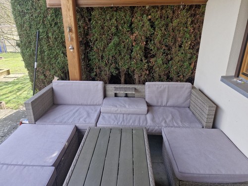 Konifera polyrattan lounge - polyrattan,