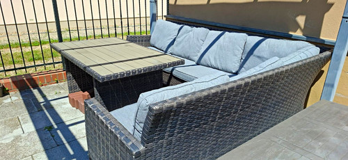 Polyrattan lounge set - polyrattan,