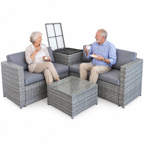 Sitzgruppe auflagenbox - +,