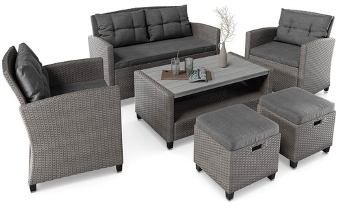 Volio polyrattan lounge - polyrattan,