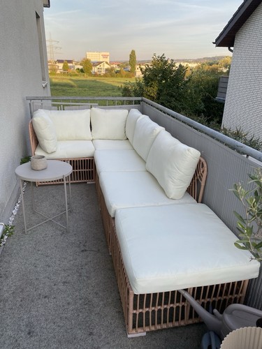 Modulare polyrattan lounge - modulare,